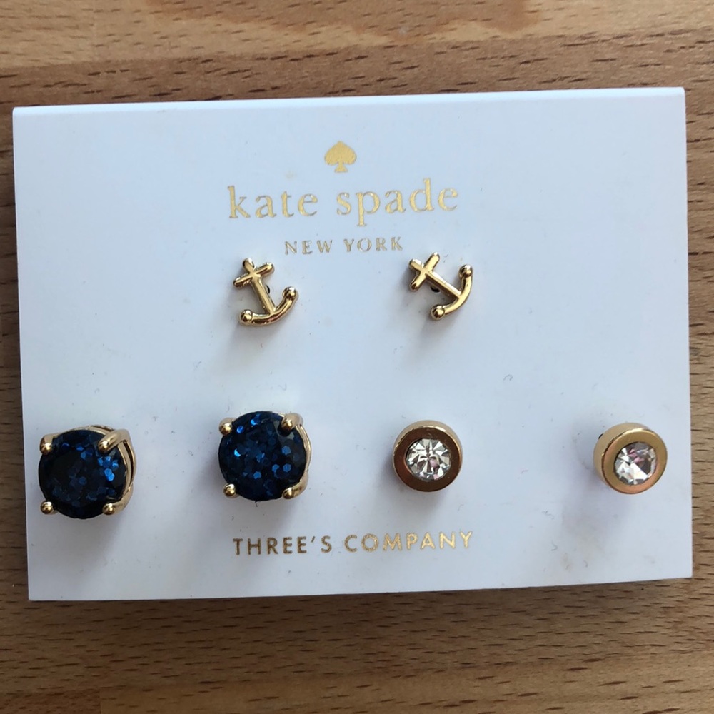 Three pack. Earrings.